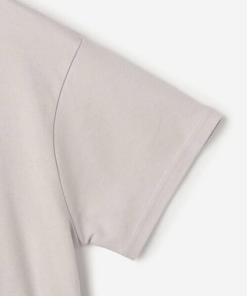 GYMPHLEX（ジムフレックス）の「Gymphlex | スムースコットン コンパクトTシャツ WOMEN（Tシャツ/カットソー・レディース・ライトグレー/チャコール/ライトグリーン・14）」の15枚目の写真