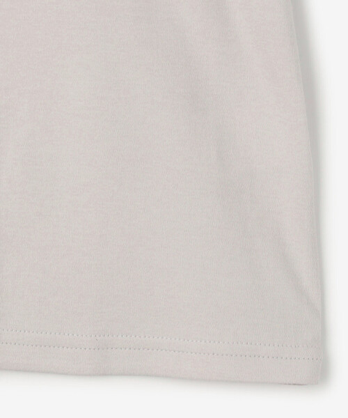GYMPHLEX（ジムフレックス）の「Gymphlex | スムースコットン コンパクトTシャツ WOMEN（Tシャツ/カットソー・レディース・ライトグレー/チャコール/ライトグリーン・14）」の16枚目の写真