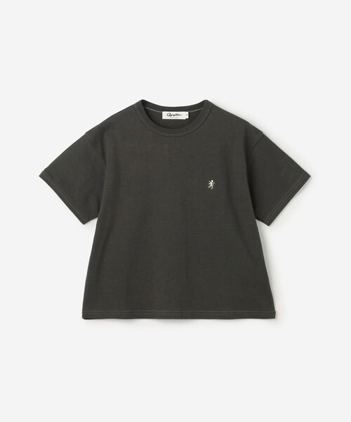 GYMPHLEX（ジムフレックス）の「Gymphlex | スムースコットン コンパクトTシャツ WOMEN（Tシャツ/カットソー・レディース・ライトグレー/チャコール/ライトグリーン・14）」の18枚目の写真