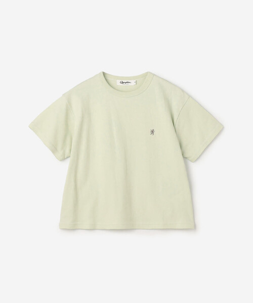 GYMPHLEX（ジムフレックス）の「Gymphlex | スムースコットン コンパクトTシャツ WOMEN（Tシャツ/カットソー・レディース・ライトグレー/チャコール/ライトグリーン・14）」の19枚目の写真