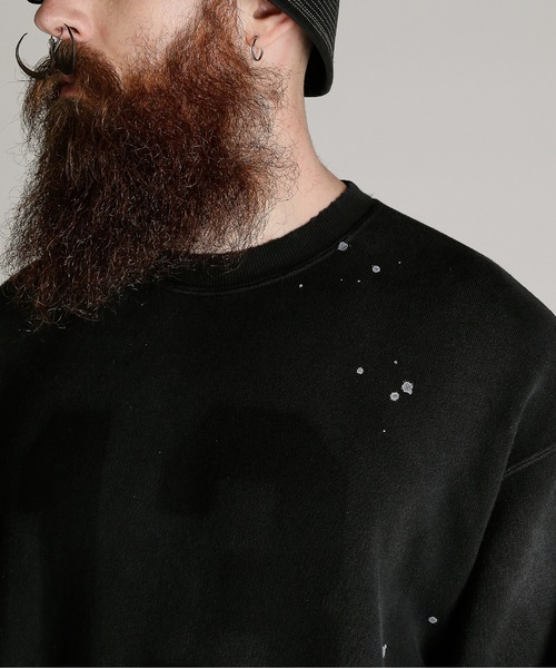 Schott（ショット）の「Schott/ショット/ASING CREW SWEAT “13”/エイジング クルー スウェット "13"（スウェット・メンズ・ブラック/ネイビー/ダークグリーン・M/L/XL/2XL）」の18枚目の写真
