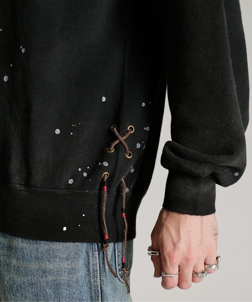 Schott（ショット）の「Schott/ショット/ASING CREW SWEAT “13”/エイジング クルー スウェット "13"（スウェット・メンズ・ブラック/ネイビー/ダークグリーン・M/L/XL/2XL）」の16枚目の写真