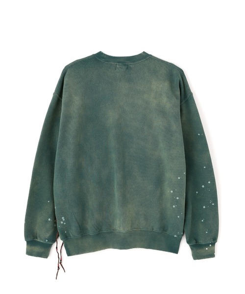 Schott（ショット）の「Schott/ショット/ASING CREW SWEAT “13”/エイジング クルー スウェット "13"（スウェット・メンズ・ブラック/ネイビー/ダークグリーン・M/L/XL/2XL）」の7枚目の写真