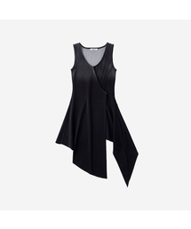 BLR（ビーエルアール）の「Unbalanced Gradation One-Piece Black（ワンピース）」
