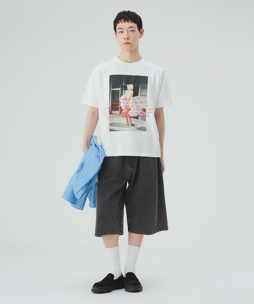 BEAMS HEART(ビームスハート)の「【6/18値下げ】マリリン・モンロー フォト メッセージ Tシャツ(ユニセックス)(Tシャツ/カットソー・メンズ・ホワイト系その他2/ホワイト・MEDIUM/SMALL/LARGE)」の6枚目の写真