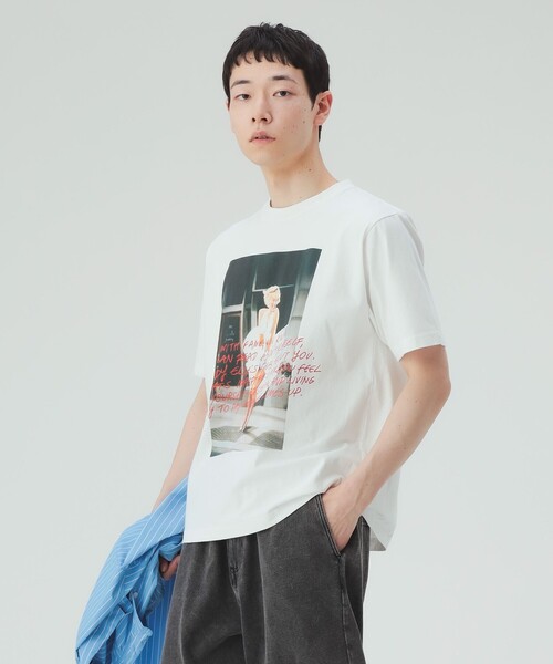 BEAMS HEART(ビームスハート)の「【6/18値下げ】マリリン・モンロー フォト メッセージ Tシャツ(ユニセックス)(Tシャツ/カットソー・メンズ・ホワイト系その他2/ホワイト・MEDIUM/SMALL/LARGE)」の8枚目の写真