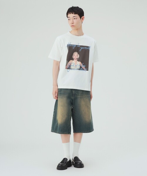 BEAMS HEART(ビームスハート)の「【6/18値下げ】マリリン・モンロー フォト メッセージ Tシャツ(ユニセックス)(Tシャツ/カットソー・メンズ・ホワイト系その他2/ホワイト・MEDIUM/SMALL/LARGE)」の11枚目の写真