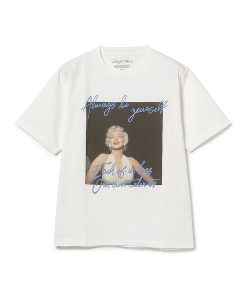 BEAMS HEART(ビームスハート)の「【6/18値下げ】マリリン・モンロー フォト メッセージ Tシャツ(ユニセックス)(Tシャツ/カットソー・メンズ・ホワイト系その他2/ホワイト・MEDIUM/SMALL/LARGE)」の19枚目の写真