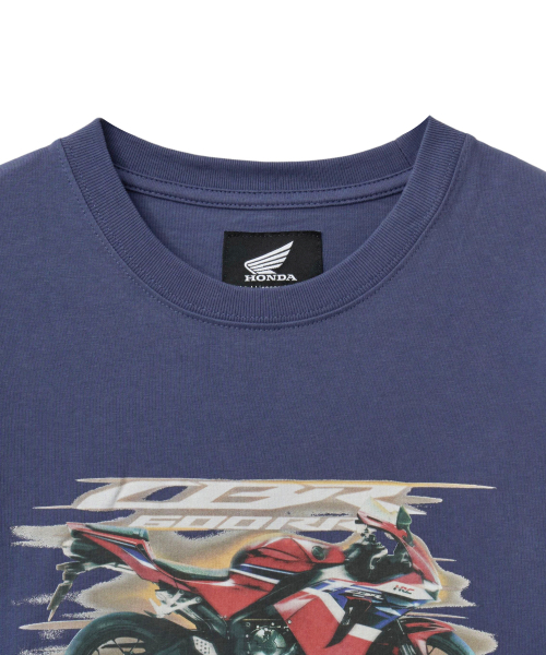 PHYPS MOTORCYCLE(フィップスモーターサイクル)の「CBR 600RR Short Sleeve Blue(Tシャツ/カットソー・レディース・その他・SMALL/MEDIUM/LARGE/X-LARGE)」の3枚目の写真