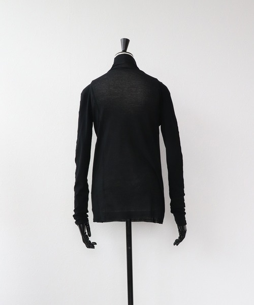 VERSEAU（ヴェルソー）の「カットオフシアーロンT（Tシャツ/カットソー・レディース・ブラック/グレー系その他/オフホワイト・FREE）」の14枚目の写真