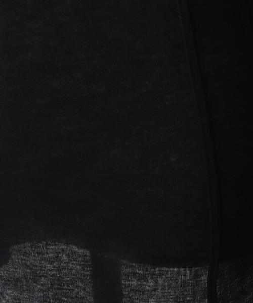 VERSEAU（ヴェルソー）の「カットオフシアーロンT（Tシャツ/カットソー・レディース・ブラック/グレー系その他/オフホワイト・FREE）」の15枚目の写真