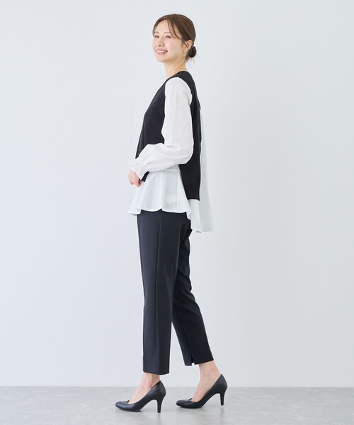 Jayro(ジャイロ)の「バックスリットニットベスト&ブラウス(その他トップス・レディース・ブラック/ネイビー/ブラック系その他/グレー/ブルー系その他・FREE)」の13枚目の写真
