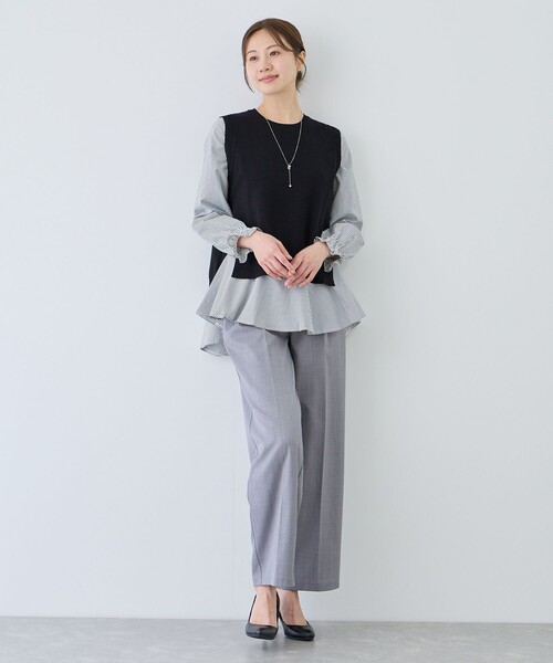 Jayro(ジャイロ)の「バックスリットニットベスト&ブラウス(その他トップス・レディース・ブラック/ネイビー/ブラック系その他/グレー/ブルー系その他・FREE)」の18枚目の写真