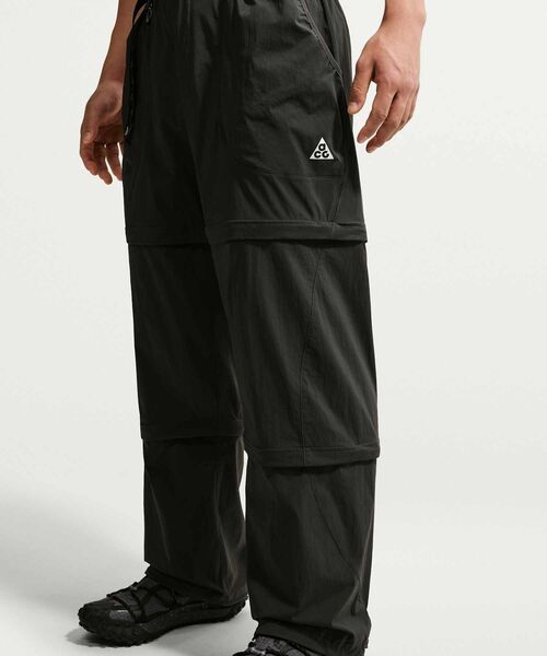 ACG（エィシージー）の「ナイキ オールコンディションギア "Five Towers" ジップオフパンツ / Nike ACG "Five Towers" Zip-Off Pants IF1023-010 Anthracite（その他パンツ・メンズ・スミクロ・S/L/M/2XL/XL）」の3枚目の写真