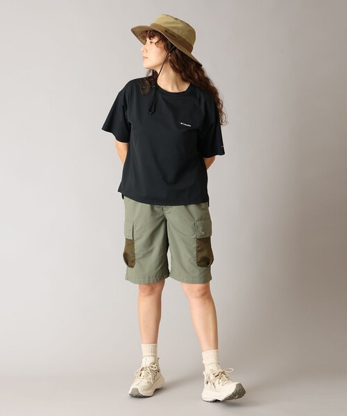 Columbia(コロンビア)の「UVカット Columbia/ ウィメンズ トゥリースワローオムニフリーズゼロ ショーツ /コロンビア(その他パンツ・レディース・グリーン/ベージュ/ブラック・L/XL/M/S)」の7枚目の写真