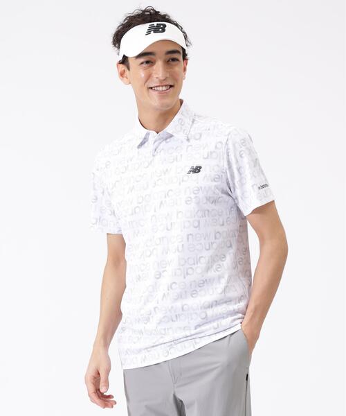 New Balance Golf(ニューバランスゴルフ)の「【new balance golf】グラデーションボーダーロゴ柄 半袖 カラーシャツ (MENS)(シャツ/ブラウス・メンズ・ブルー系その他/ブラック/ホワイト/グレー系その他・LARGE/XX-LARGE/MEDIUM/X-LARGE)」の22枚目の写真