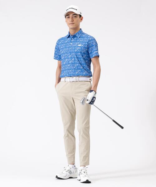 New Balance Golf(ニューバランスゴルフ)の「【new balance golf】グラデーションボーダーロゴ柄 半袖 カラーシャツ (MENS)(シャツ/ブラウス・メンズ・ブルー系その他/ブラック/ホワイト/グレー系その他・LARGE/XX-LARGE/MEDIUM/X-LARGE)」の15枚目の写真