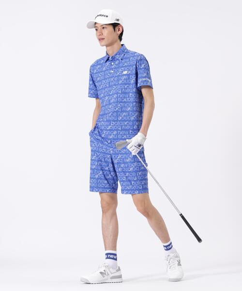 New Balance Golf(ニューバランスゴルフ)の「【new balance golf】グラデーションボーダーロゴ柄 半袖 カラーシャツ (MENS)(シャツ/ブラウス・メンズ・ブルー系その他/ブラック/ホワイト/グレー系その他・LARGE/XX-LARGE/MEDIUM/X-LARGE)」の13枚目の写真