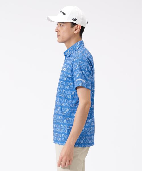 New Balance Golf(ニューバランスゴルフ)の「【new balance golf】グラデーションボーダーロゴ柄 半袖 カラーシャツ (MENS)(シャツ/ブラウス・メンズ・ブルー系その他/ブラック/ホワイト/グレー系その他・LARGE/XX-LARGE/MEDIUM/X-LARGE)」の11枚目の写真
