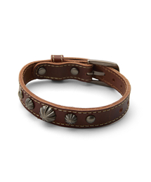 OGARP（オガープ）の「Cow Leather Stud Bracelet Brown（ブレスレット）」