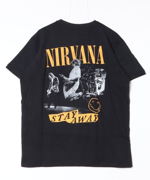 ROCK-OFF(ロックオフ)の「【ROCK-OFF】【PREMIUM】NIRVANA STAY AWAY T-SHIRTS(Tシャツ/カットソー・メンズ・ブラック・LARGE/X-LARGE)」の13枚目の写真