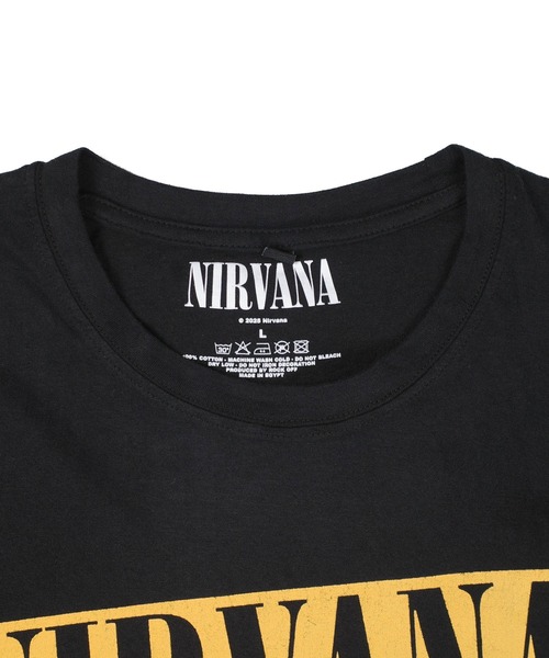 ROCK-OFF(ロックオフ)の「【ROCK-OFF】【PREMIUM】NIRVANA STAY AWAY T-SHIRTS(Tシャツ/カットソー・メンズ・ブラック・LARGE/X-LARGE)」の5枚目の写真