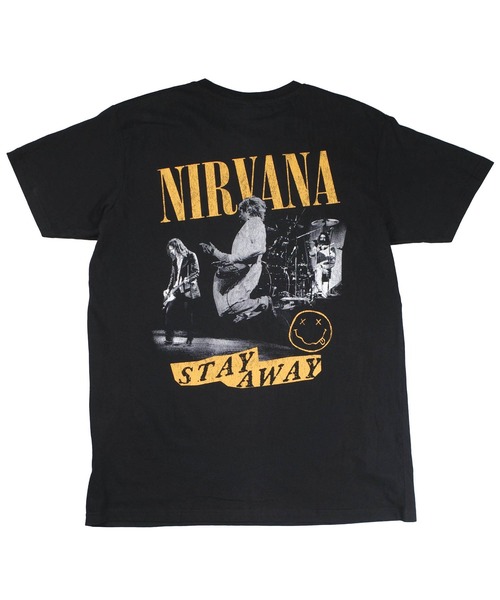 ROCK-OFF(ロックオフ)の「【ROCK-OFF】【PREMIUM】NIRVANA STAY AWAY T-SHIRTS(Tシャツ/カットソー・メンズ・ブラック・LARGE/X-LARGE)」の10枚目の写真