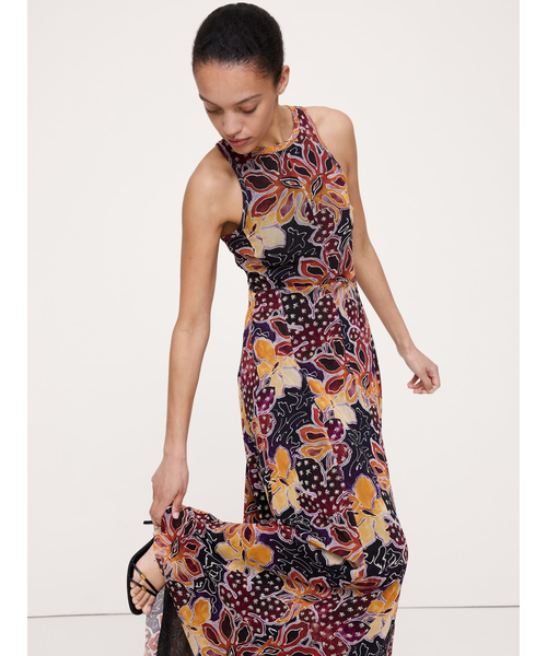 Banana Republic(バナナリパブリック)の「メッシュ タンク マキシドレス(ワンピース・レディース・マルチ・S/M/L/XS)」の5枚目の写真