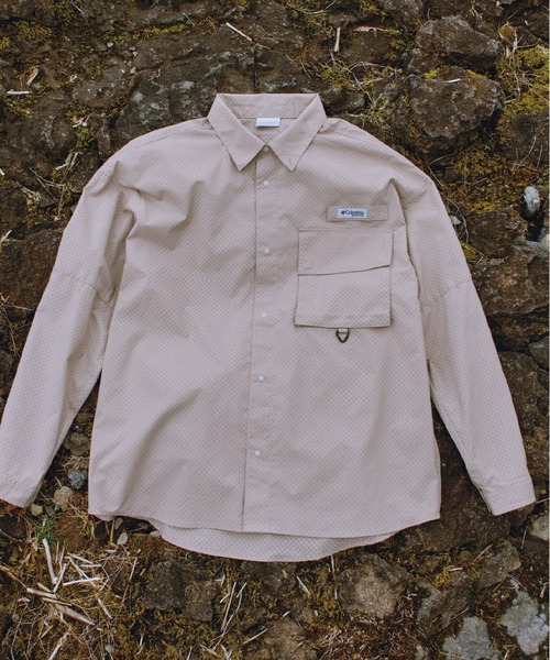 CREO STORE(クレオストア)の「ARAKA×Columbia SHIRT(シャツ/ブラウス・メンズ・ベージュ/ブラック/カーキ/ライトブルー・SMALL/MEDIUM/LARGE/X-LARGE)」の3枚目の写真