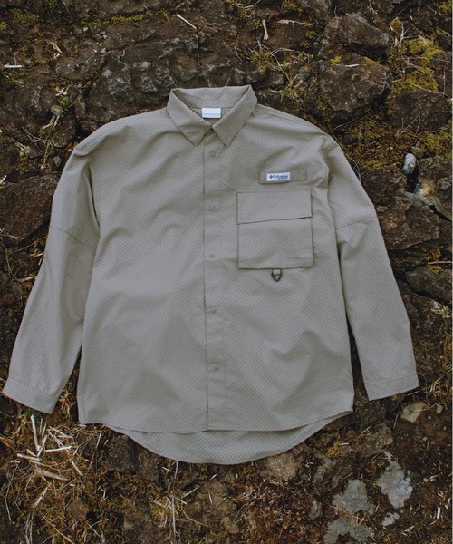 CREO STORE(クレオストア)の「ARAKA×Columbia SHIRT(シャツ/ブラウス・メンズ・ベージュ/ブラック/カーキ/ライトブルー・SMALL/MEDIUM/LARGE/X-LARGE)」の4枚目の写真