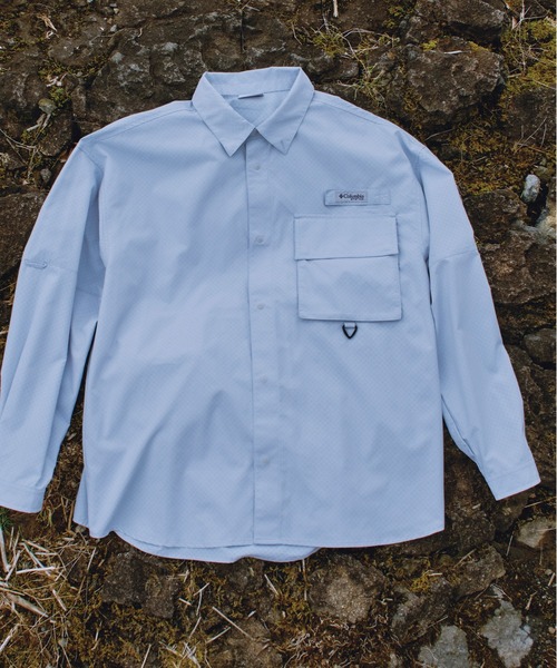 CREO STORE(クレオストア)の「ARAKA×Columbia SHIRT(シャツ/ブラウス・メンズ・ベージュ/ブラック/カーキ/ライトブルー・SMALL/MEDIUM/LARGE/X-LARGE)」の1枚目の写真