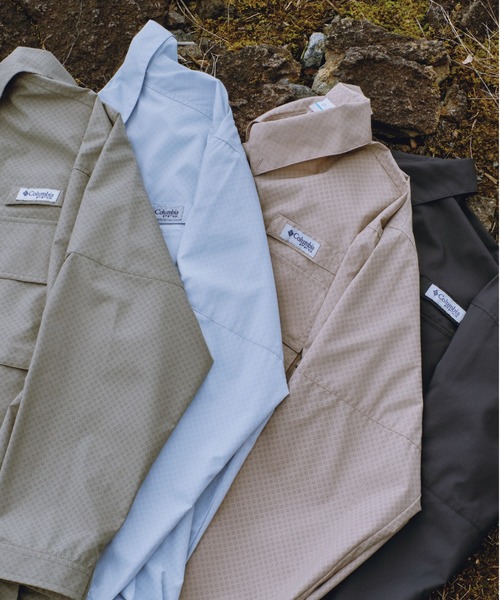 CREO STORE(クレオストア)の「ARAKA×Columbia SHIRT(シャツ/ブラウス・メンズ・ベージュ/ブラック/カーキ/ライトブルー・SMALL/MEDIUM/LARGE/X-LARGE)」の5枚目の写真