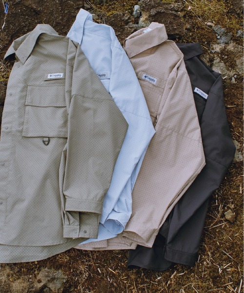 CREO STORE(クレオストア)の「ARAKA×Columbia SHIRT(シャツ/ブラウス・メンズ・ベージュ/ブラック/カーキ/ライトブルー・SMALL/MEDIUM/LARGE/X-LARGE)」の6枚目の写真