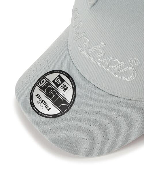 Alpha Industries（アルファインダストリーズ）の「Alpha Industries/アルファ インダストリーズ/x NEW ERA 9FORTY SCRIPT HAT/ニューエラ ナインフォーティ スクリプト ハット（キャップ・メンズ・ブルー系その他5/ブラック・F）」の13枚目の写真