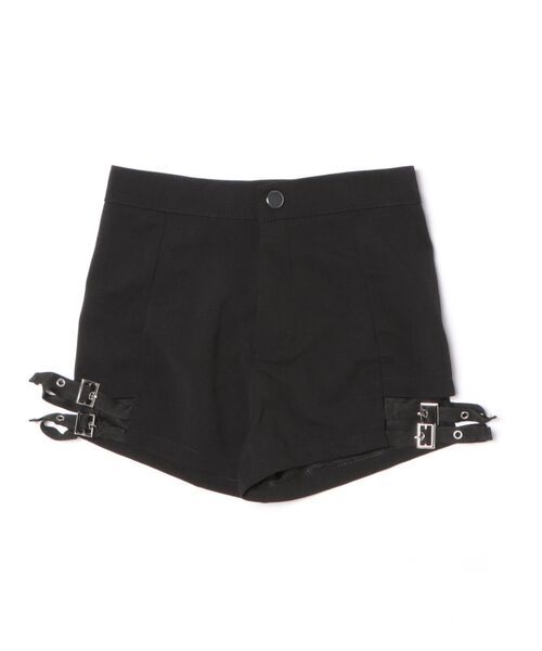 Ritzy(リッツィー)の「サイドカットハイウエストショートパンツ(その他パンツ・レディース・ブラック・M)」の2枚目の写真