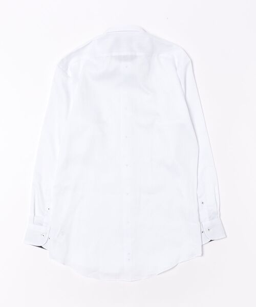 TOKYO SHIRTS(トウキョウシャツ)の「【超形態安定】 形態安定ノンアイロン ワイド 長袖ビジネスワイシャツ(ビジネスシャツ・メンズ・ホワイト・首回り37cm-裄丈80cm/首回り37cm-裄丈84cm/首回り39cm-裄丈80cm/首回り39cm-裄丈84cm/首回り41cm-裄丈82cm/首回り41cm-裄丈86cm/首回り42cm-裄丈82cm/首回り42cm-裄丈86cm/首回り43cm-裄丈82cm/首回り43cm-裄丈86cm)」の7枚目の写真