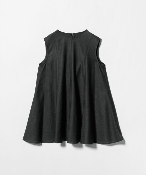 MARW UNITED ARROWS(マルゥ ユナイテッドアローズ)の「<MARW UNITED ARROWS>フレア ノースリーブ ブラウス UVカット・接触冷感(シャツ/ブラウス・レディース・ネイビー/ダークブラウン/ダークグレー・FREE)」の14枚目の写真