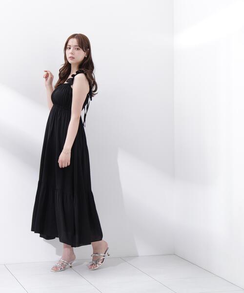 PROPORTION BODY DRESSING(プロポーションボディドレッシング)の「<E>フリルショルダーティアードワンピース / 1216247601(ワンピース・レディース・イエロー/ブラック・SMALL/P/S/MEDIUM)」の21枚目の写真