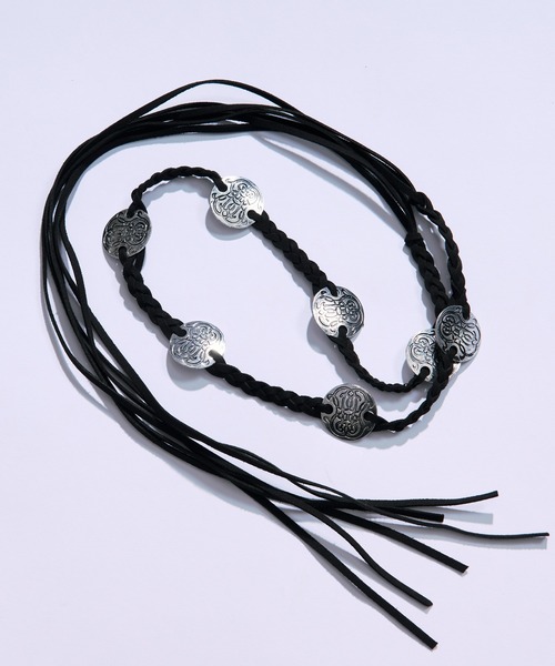 Concho Rope Belt / コンチョロープベルト（ベルト）｜Ellno Loset