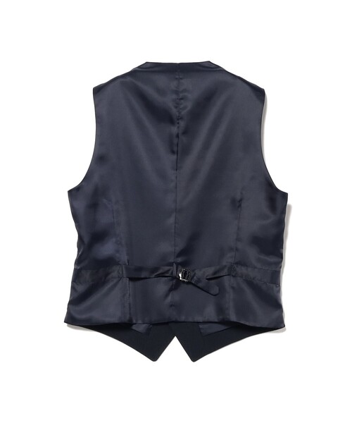 BEAMS HEART(ビームスハート)の「ピンヘッド トラベル ジレ(セットアップ対応・ストレッチ・ウォッシャブル)(ベスト・メンズ・チャコールグレー/ネイビー・X-LARGE/LARGE/MEDIUM/SMALL)」の9枚目の写真