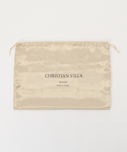 La TOTALITE（ラトータリテ）の「CHRISTIAN VILLA /クリスチャン ヴィラ ラフィア*スエードコンビバッグ（ハンドバッグ・レディース・ブラウン・FREE）」の14枚目の写真