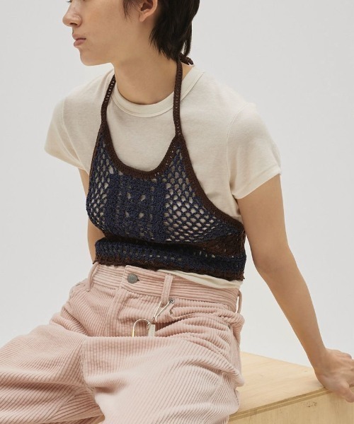 TODAYFUL(トゥデイフル)の「Compact Smooth T-shirts 12610617(Tシャツ/カットソー・レディース・グレー/ピンク/オフホワイト/ブラウン・FREE)」の13枚目の写真