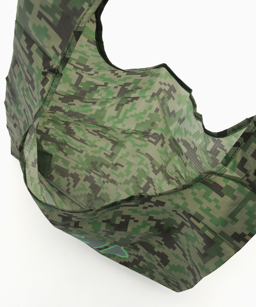 SPECIAL GUEST K.K(スペシャルゲスト)の「SPECIAL GUEST / スペシャルゲスト SEX CAMO RIPSTOP ECO BAG(トートバッグ・メンズ・レッド/グリーン・FREE)」の5枚目の写真
