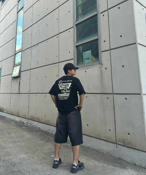 QT8 GARMENTS(キューティーエイトガーメント)の「LB Coffee Shop Washed Tee (Black)(Tシャツ/カットソー・メンズ・その他・SMALL/MEDIUM/LARGE/X-LARGE)」の5枚目の写真