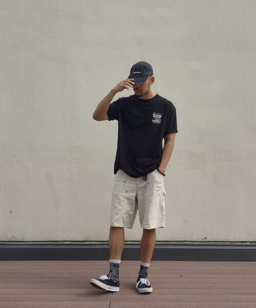 QT8 GARMENTS(キューティーエイトガーメント)の「LB Coffee Shop Washed Tee (Black)(Tシャツ/カットソー・メンズ・その他・SMALL/MEDIUM/LARGE/X-LARGE)」の2枚目の写真