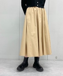 【spiritoso】シンプルフレアスカート