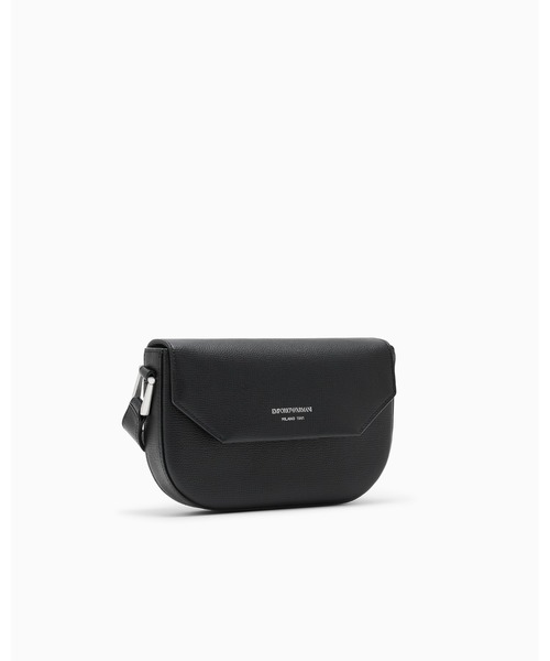 EMPORIO ARMANI(エンポリオアルマーニ)の「【エンポリオ アルマーニ】Emporio Armani 1981 レザーミニショルダーバッグ(ショルダーバッグ・レディース・ブラック/ブラウン/ダークウッド・FREE)」の6枚目の写真