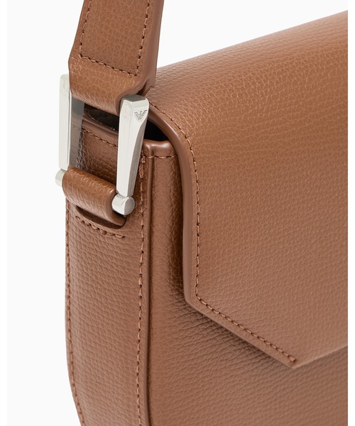 EMPORIO ARMANI(エンポリオアルマーニ)の「【エンポリオ アルマーニ】Emporio Armani 1981 レザーミニショルダーバッグ(ショルダーバッグ・レディース・ブラック/ブラウン/ダークウッド・FREE)」の14枚目の写真