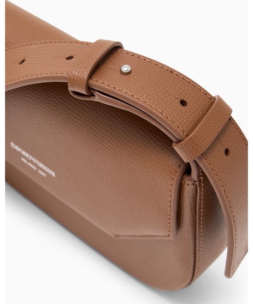 EMPORIO ARMANI(エンポリオアルマーニ)の「【エンポリオ アルマーニ】Emporio Armani 1981 レザーミニショルダーバッグ(ショルダーバッグ・レディース・ブラック/ブラウン/ダークウッド・FREE)」の15枚目の写真