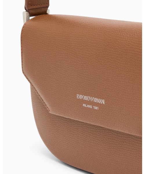 EMPORIO ARMANI(エンポリオアルマーニ)の「【エンポリオ アルマーニ】Emporio Armani 1981 レザーミニショルダーバッグ(ショルダーバッグ・レディース・ブラック/ブラウン/ダークウッド・FREE)」の16枚目の写真